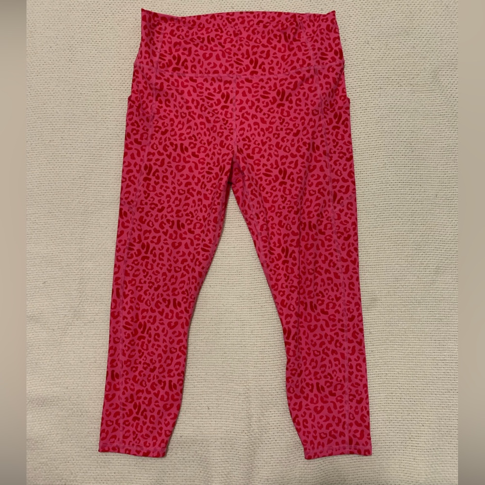 pink cheetah leggings